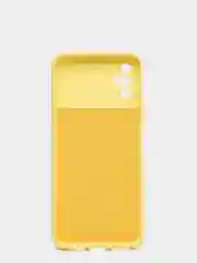 Желтый чехол для TECNO SPARK 8P, с защитой камеры и бархатом внутри