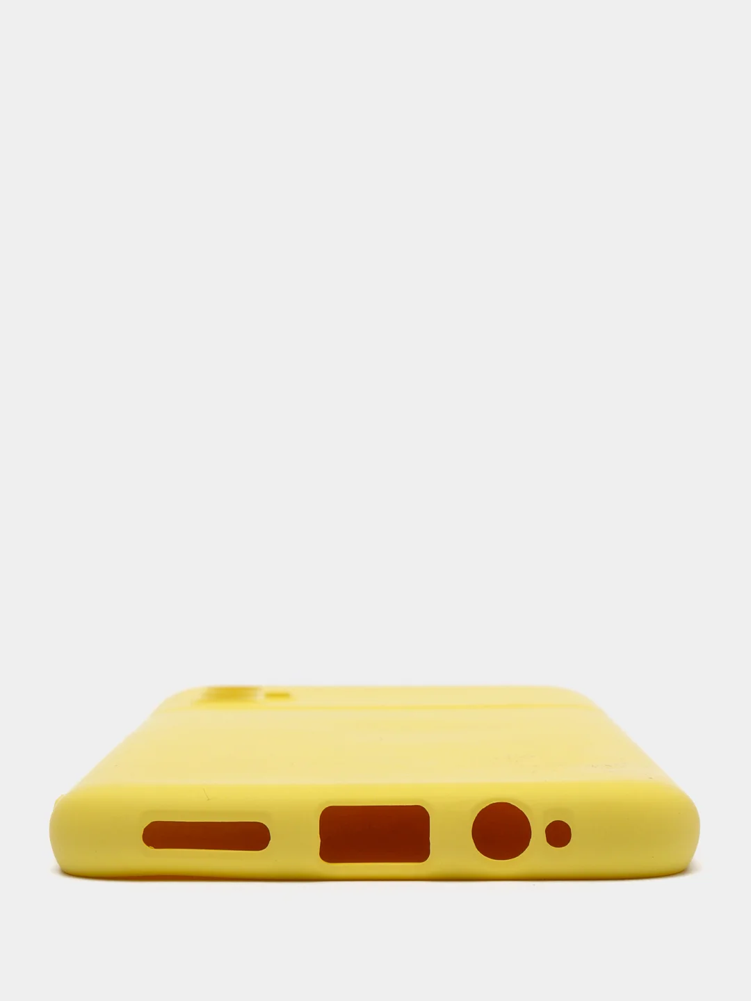 Желтый чехол для TECNO SPARK 8P, с защитой камеры и бархатом внутри