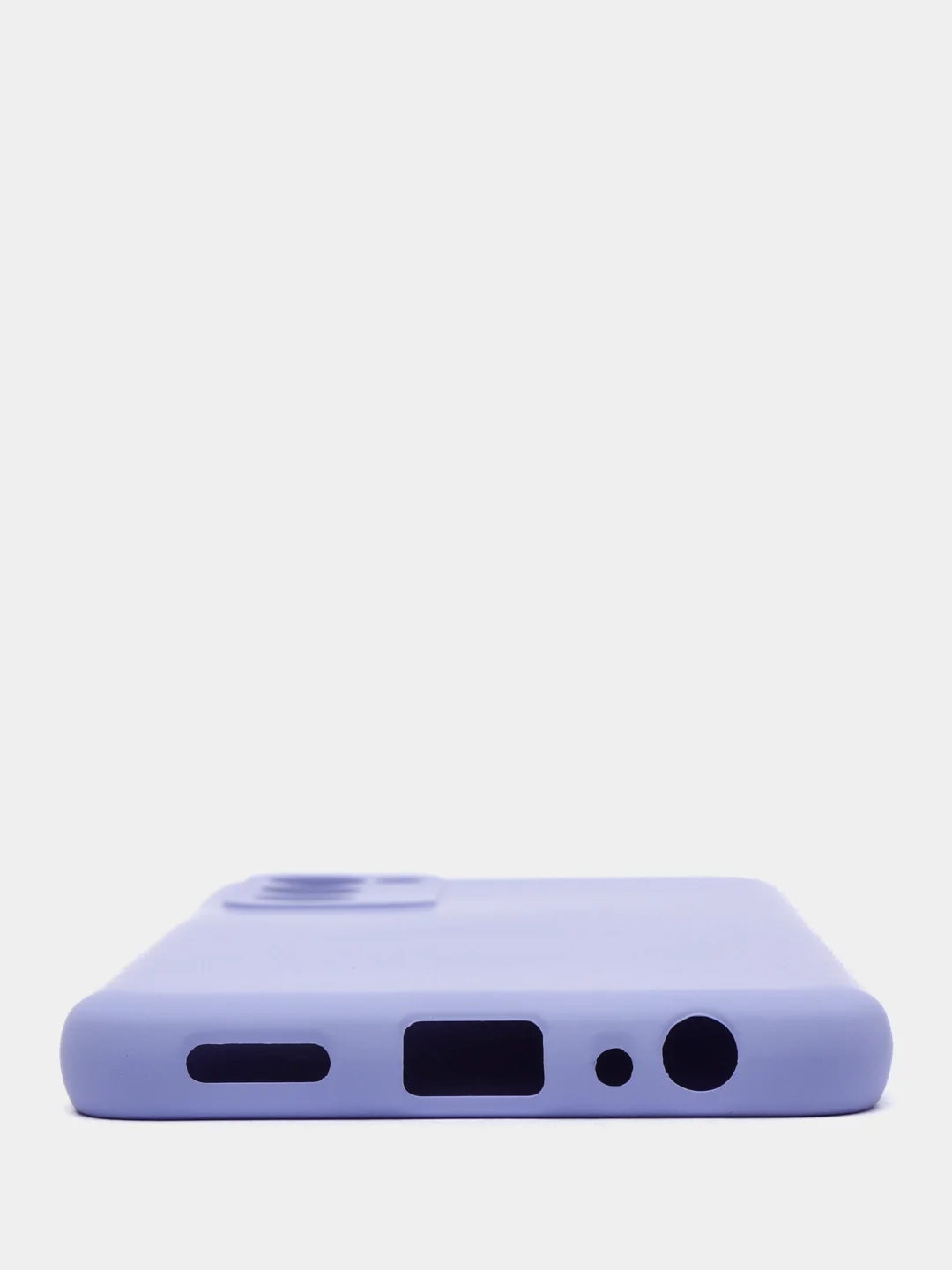 Сиреневый чехол с защитой камеры и бархатом внутри CAMON 18, CAMON 18P, CAMON 18T