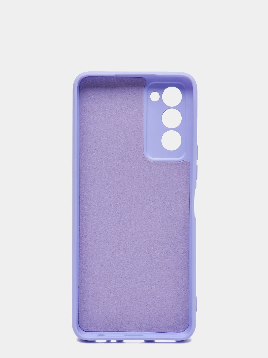 Сиреневый чехол с защитой камеры и бархатом внутри CAMON 18, CAMON 18P, CAMON 18T