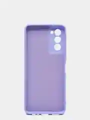 Сиреневый чехол с защитой камеры и бархатом внутри CAMON 18, CAMON 18P, CAMON 18T