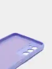 Сиреневый чехол с защитой камеры и бархатом внутри CAMON 18, CAMON 18P, CAMON 18T