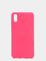 Фуксия чехол с защитой камеры и бархатом внутри VIVO Y1S