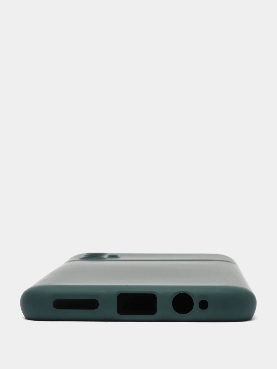 Зеленый чехол для TECNO SPARK 8P, с защитой камеры и бархатом внутри