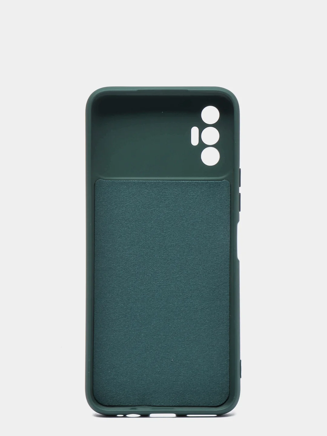 Зеленый чехол для TECNO SPARK 8P, с защитой камеры и бархатом внутри