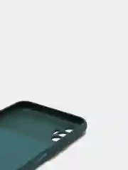 Зеленый чехол для TECNO SPARK 8P, с защитой камеры и бархатом внутри
