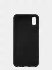 Черный чехол с защитой камеры и бархатом внутри VIVO Y1S