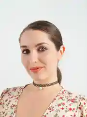 Чокер с шариком со стразами
