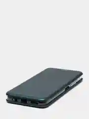 Тёмно-зелёный чехол книжка для TECNO Spark 8P