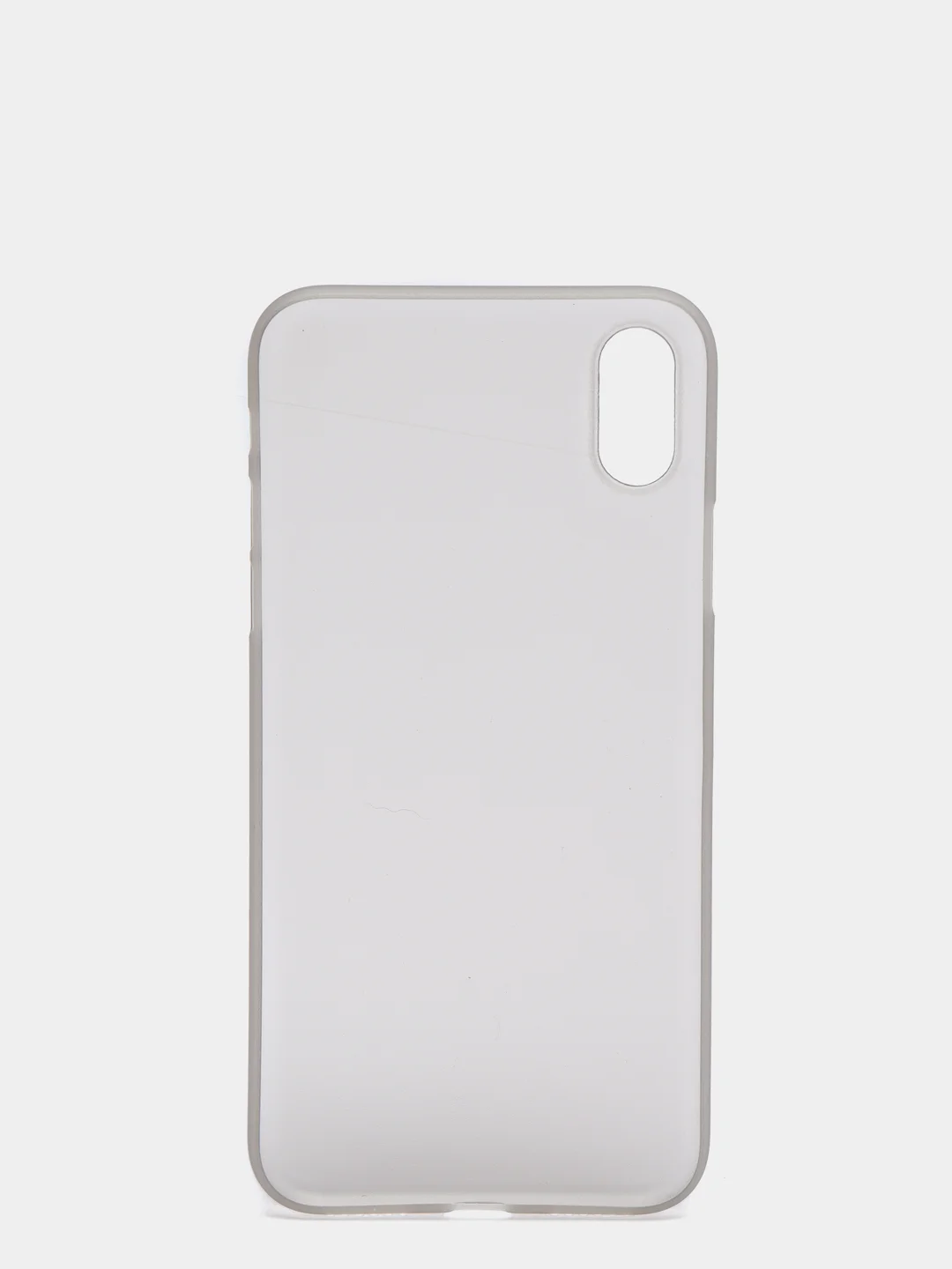 Серый чехол прозрачный матовый iPhone X XS 11 12 Max Pro mini Айфон