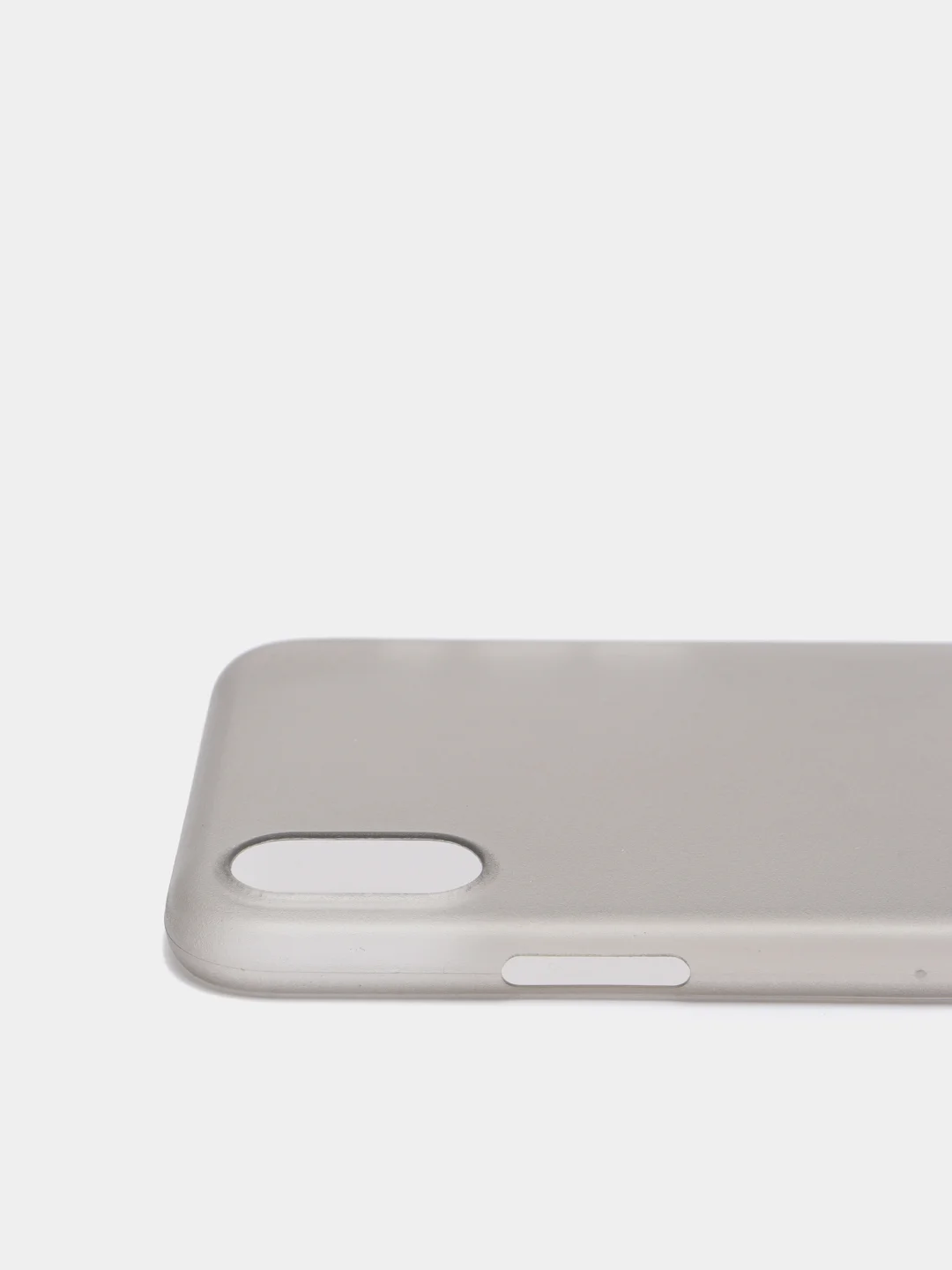 Серый чехол прозрачный матовый iPhone X XS 11 12 Max Pro mini Айфон