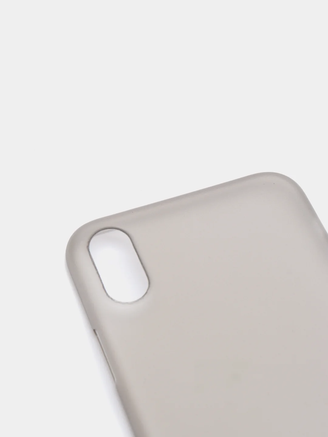 Серый чехол прозрачный матовый iPhone X XS 11 12 Max Pro mini Айфон