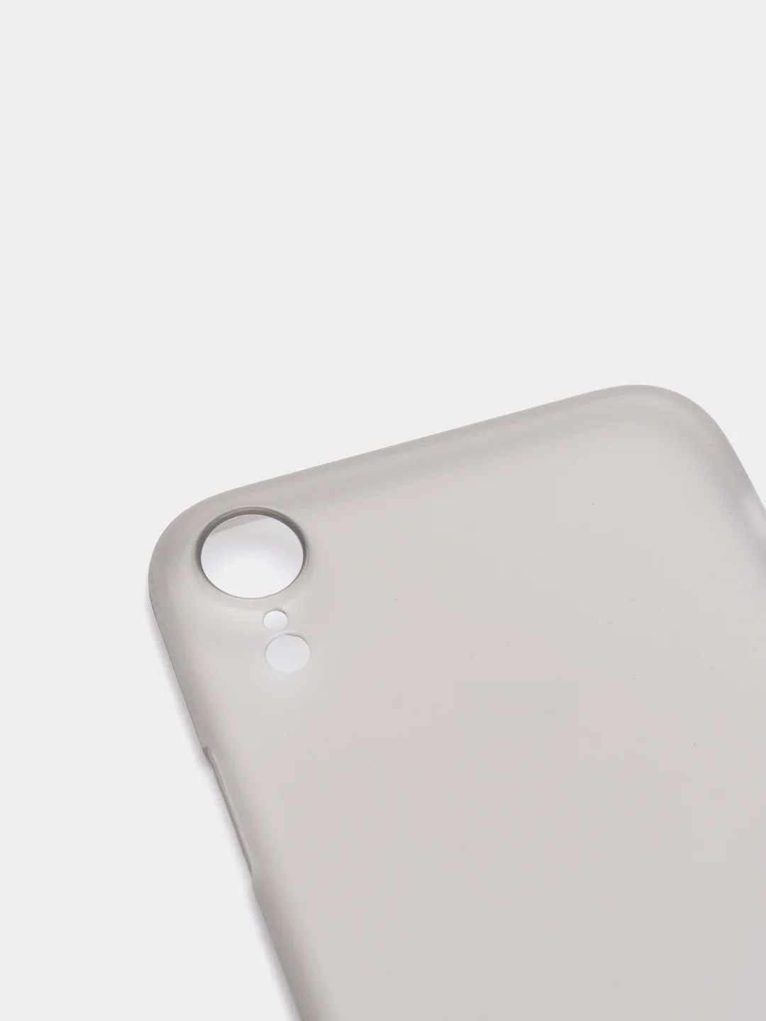 Серый чехол прозрачный матовый iPhone X XS 11 12 Max Pro mini Айфон