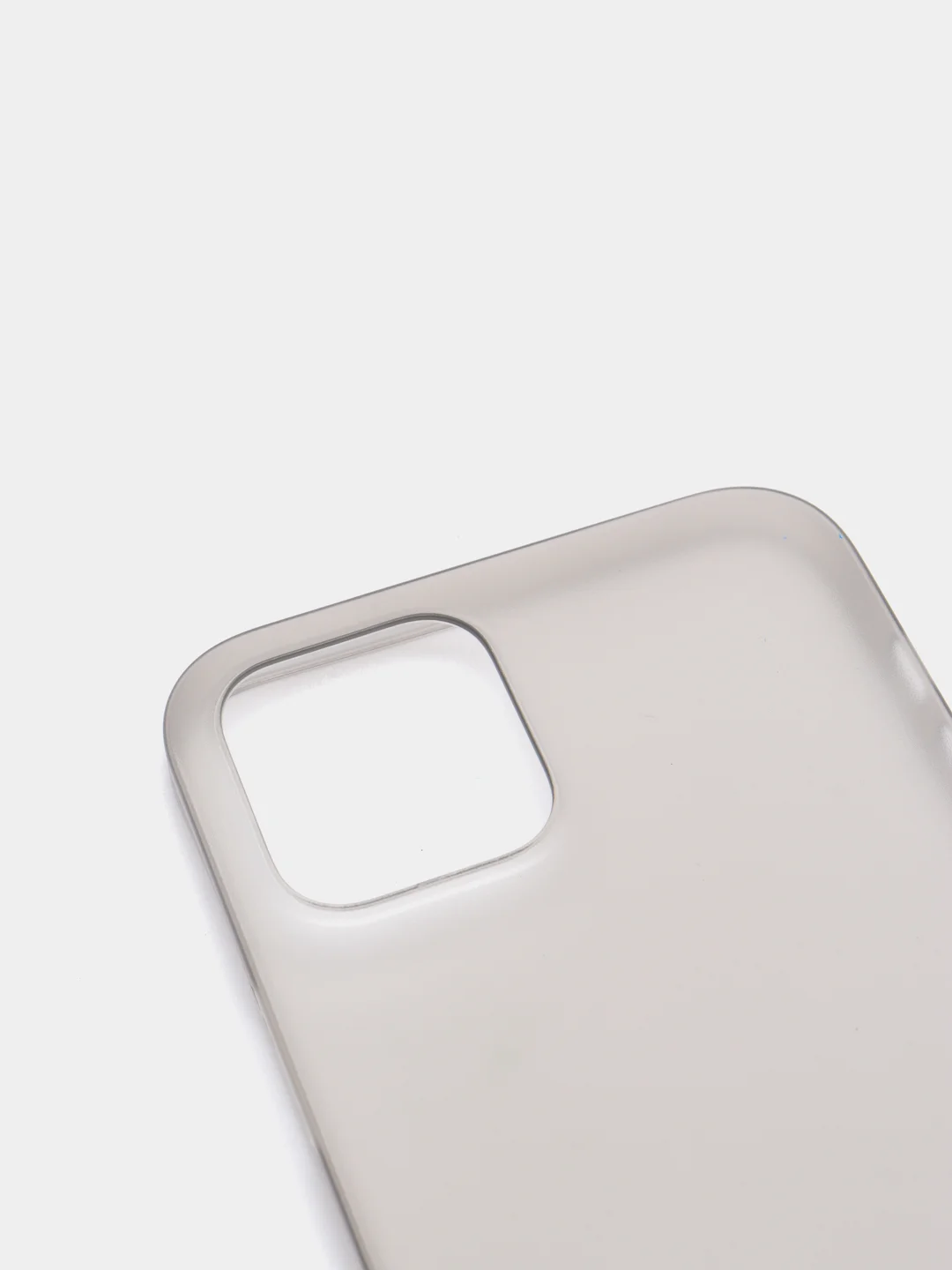 Серый чехол прозрачный матовый iPhone X XS 11 12 Max Pro mini Айфон