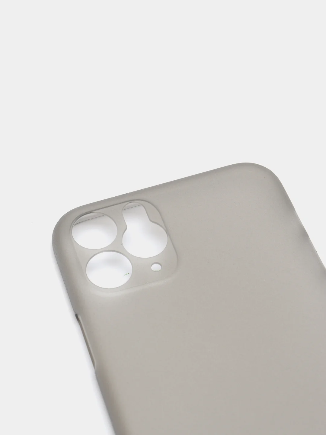 Серый чехол прозрачный матовый iPhone X XS 11 12 Max Pro mini Айфон