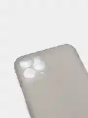 Серый чехол прозрачный матовый iPhone  X XS 11 12 Max Pro mini Айфон