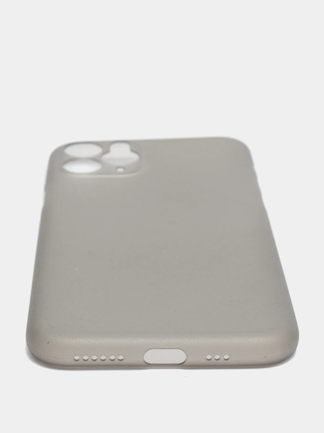 Серый чехол прозрачный матовый iPhone X XS 11 12 Max Pro mini Айфон