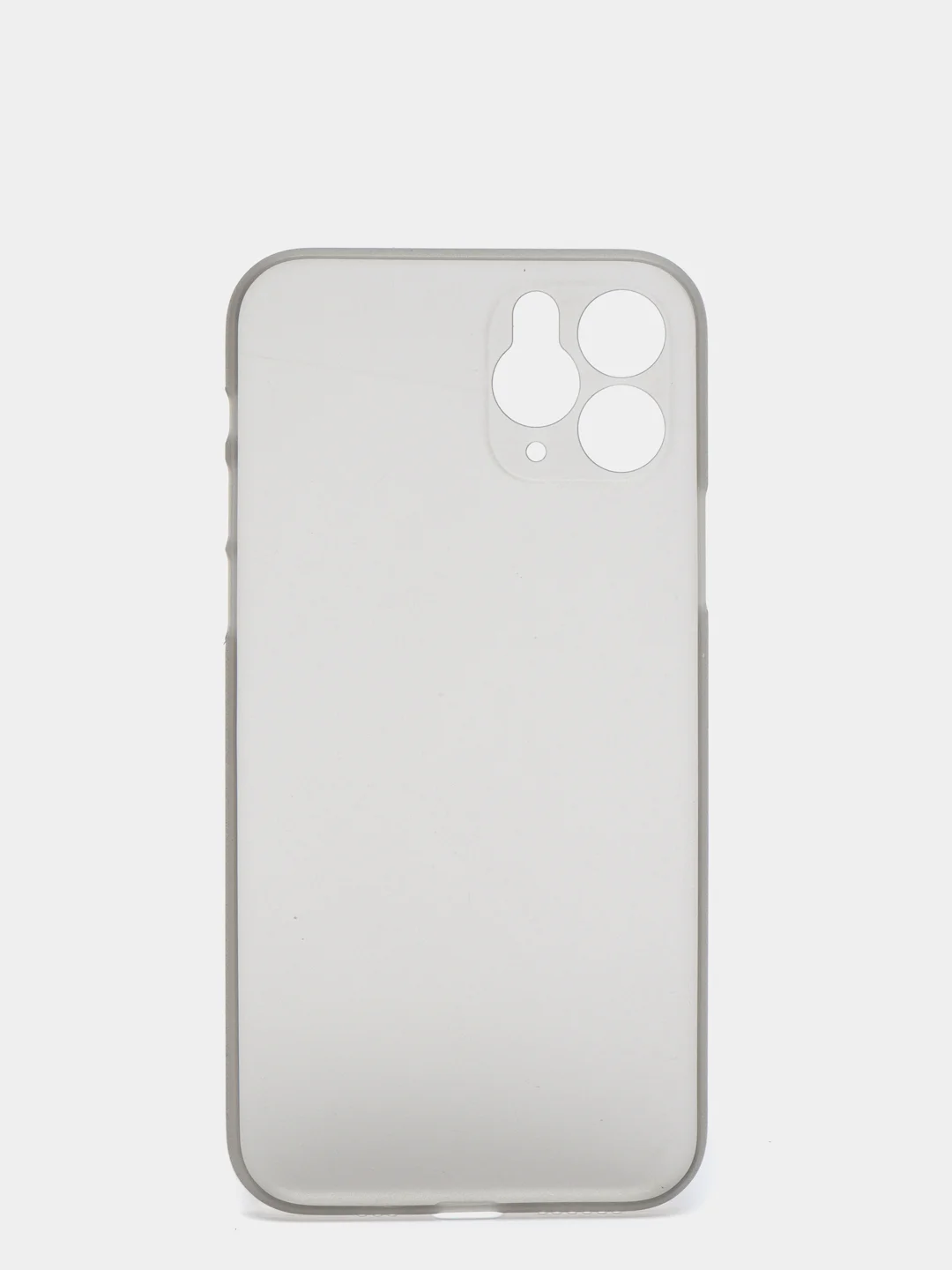 Серый чехол прозрачный матовый iPhone X XS 11 12 Max Pro mini Айфон