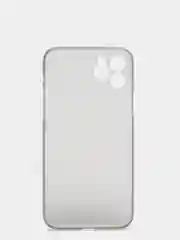 Серый чехол прозрачный матовый iPhone  X XS 11 12 Max Pro mini Айфон