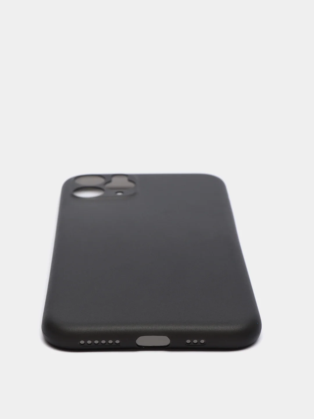 Черный чехол прозрачный матовый iPhone X XS 11 12 Max Pro mini Айфон