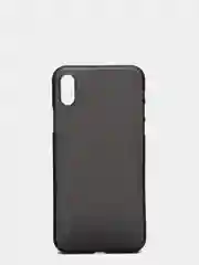 Черный чехол прозрачный матовый iPhone  X XS 11 12 Max Pro mini Айфон