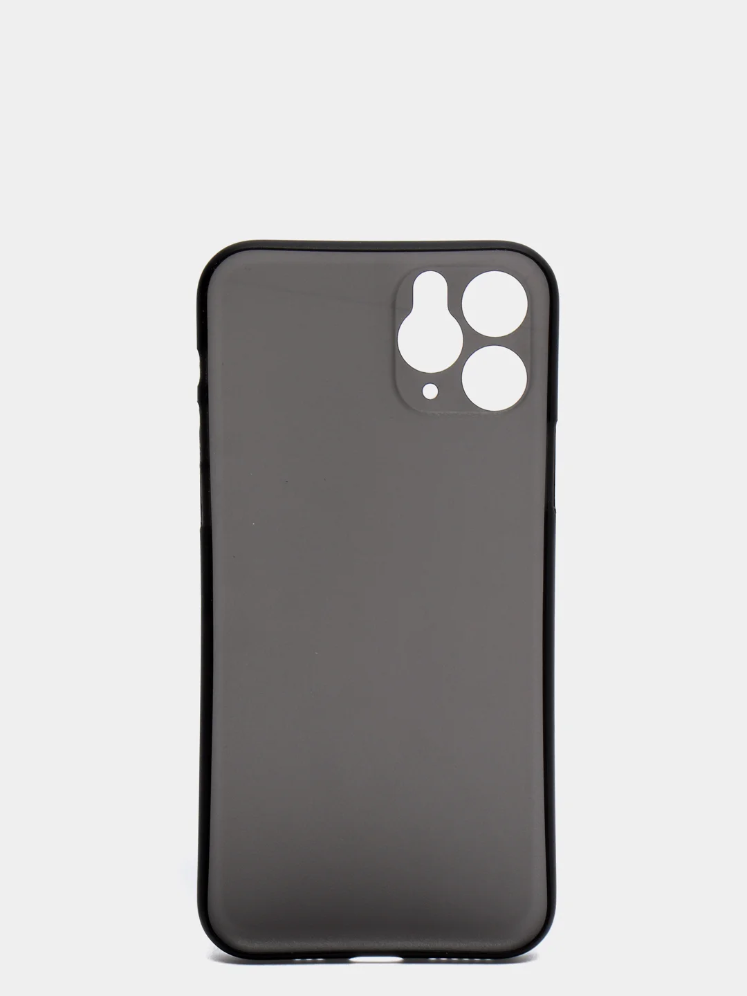 Черный чехол прозрачный матовый iPhone X XS 11 12 Max Pro mini Айфон