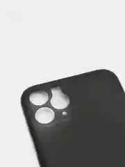 Черный чехол прозрачный матовый iPhone  X XS 11 12 Max Pro mini Айфон