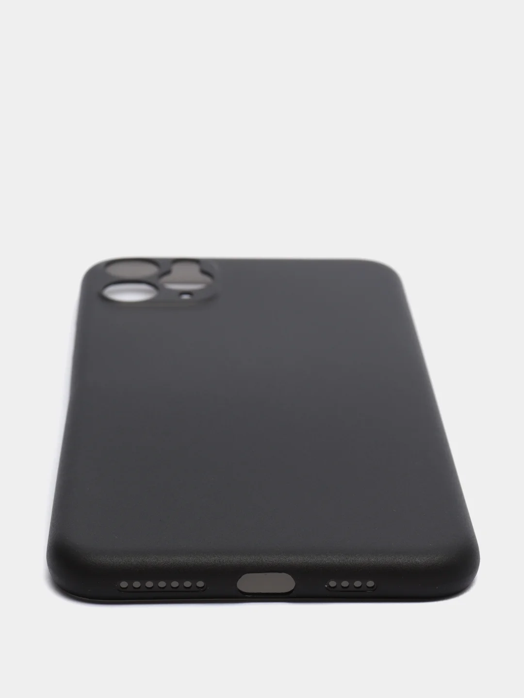 Черный чехол прозрачный матовый iPhone X XS 11 12 Max Pro mini Айфон