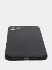 Черный чехол прозрачный матовый iPhone  X XS 11 12 Max Pro mini Айфон