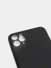 Черный чехол прозрачный матовый iPhone  X XS 11 12 Max Pro mini Айфон