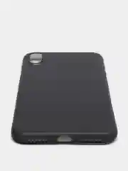 Черный чехол прозрачный матовый iPhone  X XS 11 12 Max Pro mini Айфон