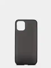 Черный чехол прозрачный матовый iPhone  X XS 11 12 Max Pro mini Айфон