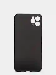Черный чехол прозрачный матовый iPhone  X XS 11 12 Max Pro mini Айфон