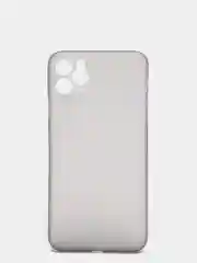 Серый чехол прозрачный матовый iPhone  X XS 11 12 Max Pro mini Айфон