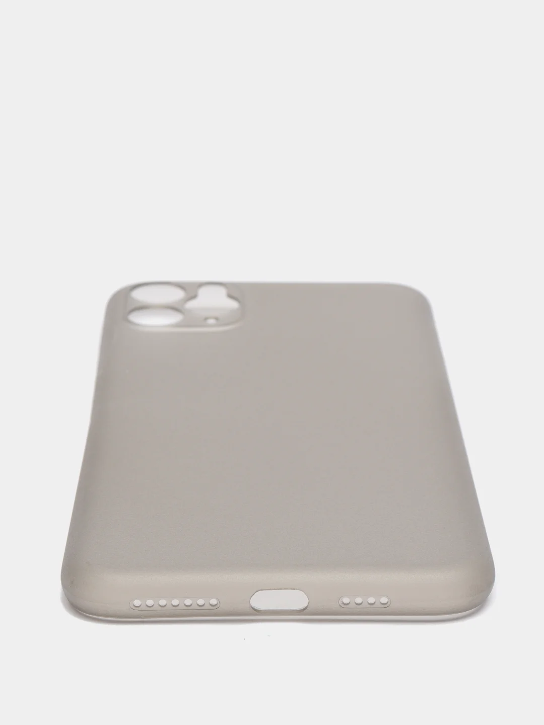 Серый чехол прозрачный матовый iPhone X XS 11 12 Max Pro mini Айфон