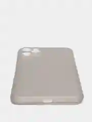 Серый чехол прозрачный матовый iPhone  X XS 11 12 Max Pro mini Айфон
