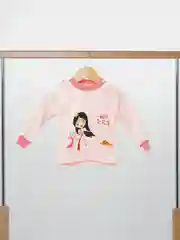 Коралловый комплект для девочки утепленный: кофта и брюки