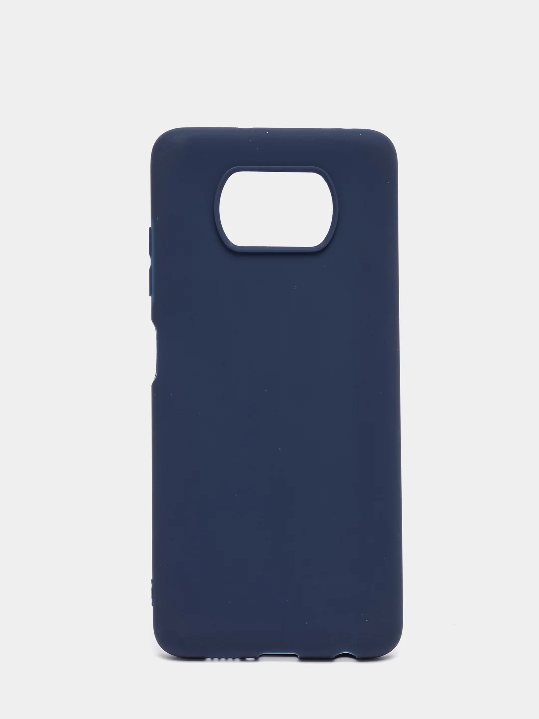 Темно-синий чехол для Xiaomi Poco X3 NFC / Poco X3 Pro, силиконовый, матовый