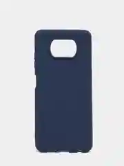 Темно-синий чехол для Xiaomi Poco X3 NFC / Poco X3 Pro, силиконовый, матовый