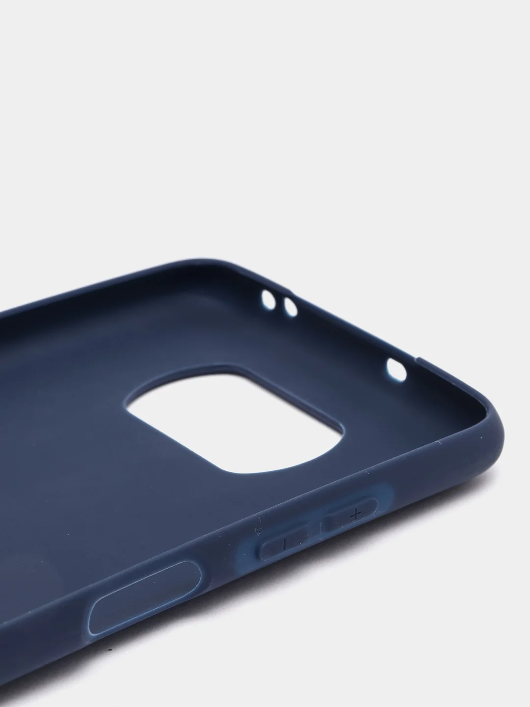 Темно-синий чехол для Xiaomi Poco X3 NFC / Poco X3 Pro, силиконовый, матовый