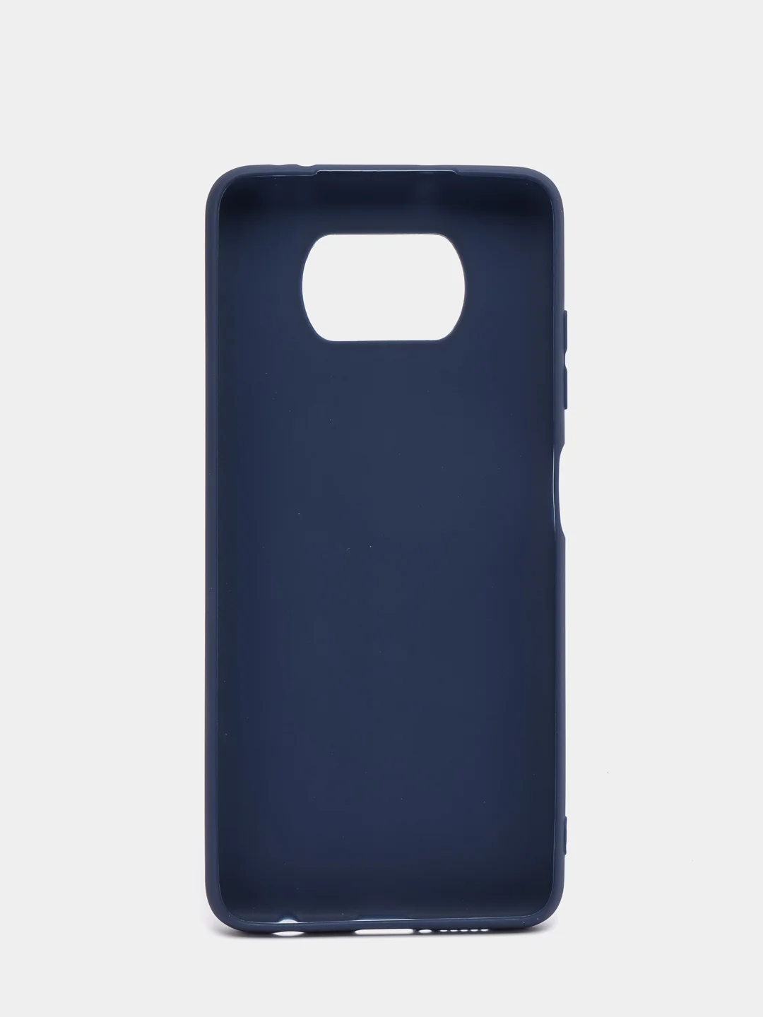 Темно-синий чехол для Xiaomi Poco X3 NFC / Poco X3 Pro, силиконовый, матовый