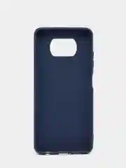 Темно-синий чехол для Xiaomi Poco X3 NFC / Poco X3 Pro, силиконовый, матовый