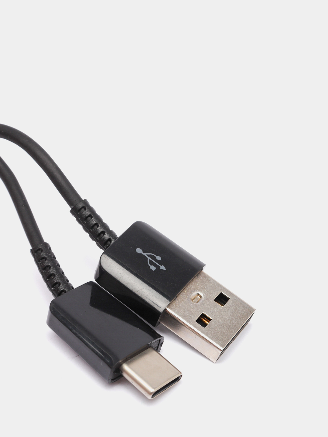 Кабель Samsung USB Type-C, 100 см, USB Type-C черный, ( без быстрой зарядки  ) стандарт купить по цене 225 ₽ в интернет-магазине KazanExpress