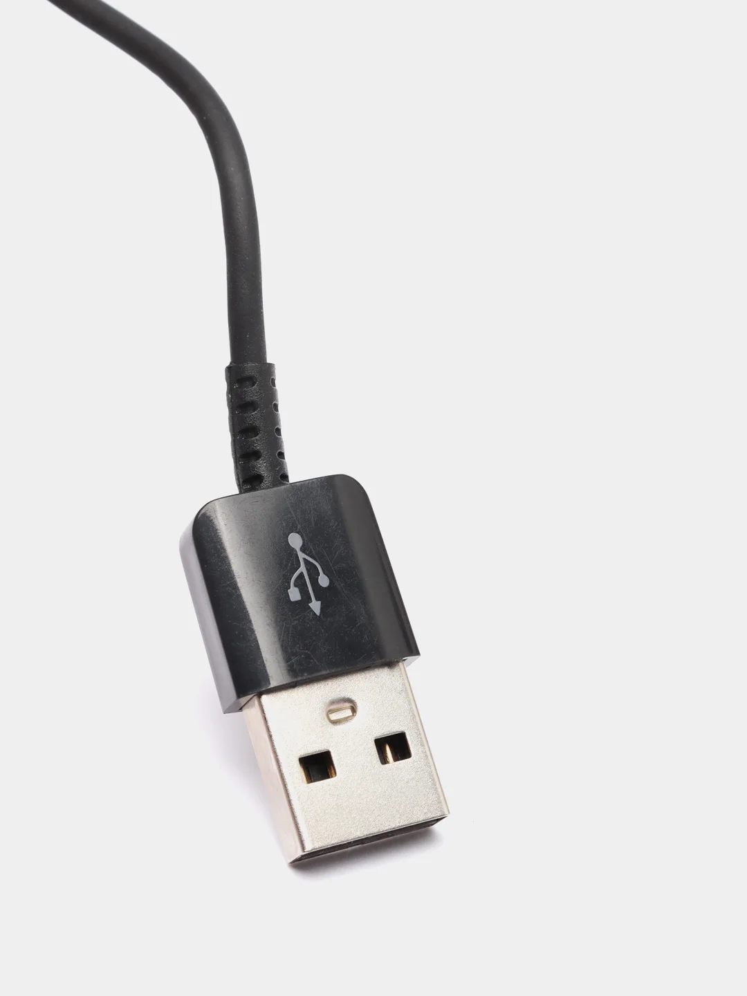 Тёмно-серый кабель Samsung USB Type-C, 100 см, USB Type-C черный, без быстрой зарядки, стандарт