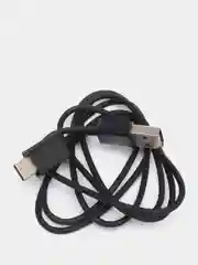 Тёмно-серый кабель Samsung USB Type-C, 100 см, USB Type-C черный, без быстрой зарядки, стандарт