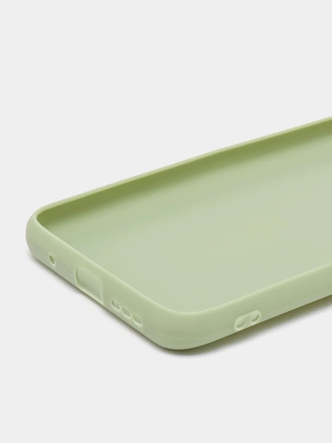 Приглушённый хаки чехол Xiaomi Poco M3 / Redmi 9T силиконовый матовый