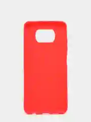 Красный чехол для Xiaomi Poco X3 NFC / Poco X3 Pro, силиконовый, матовый