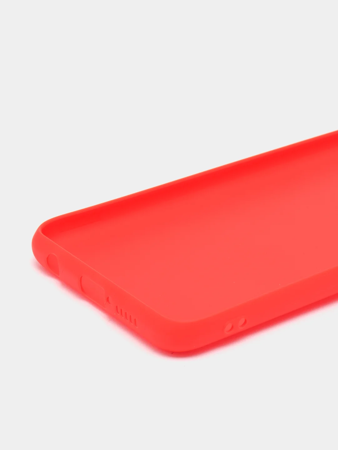 Красный чехол для Xiaomi Poco X3 NFC / Poco X3 Pro, силиконовый, матовый