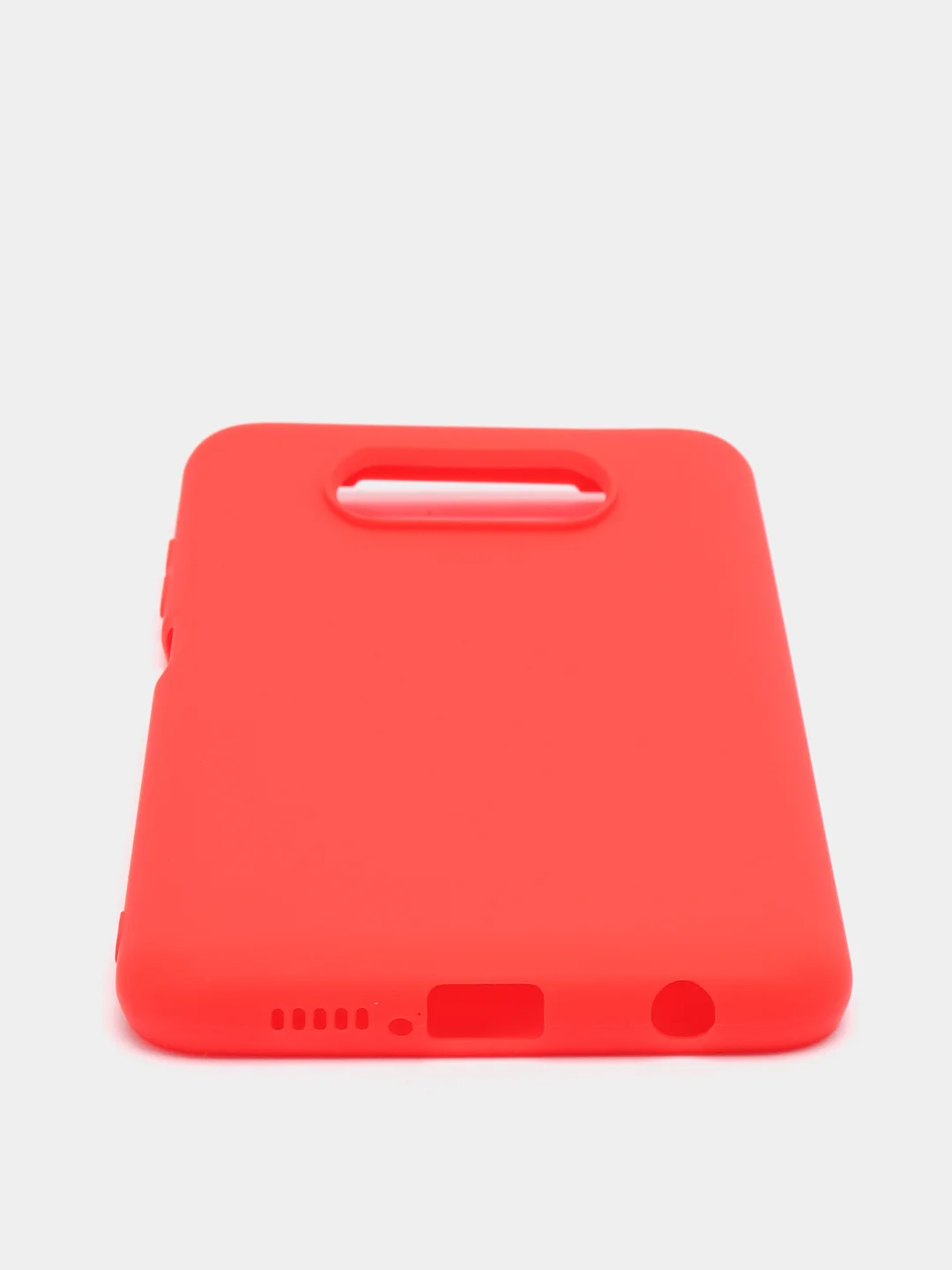 Красный чехол для Xiaomi Poco X3 NFC / Poco X3 Pro, силиконовый, матовый
