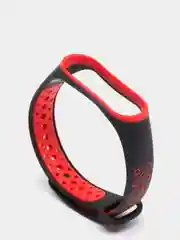 Тёмно-серый силиконовый ремешок для Xiaomi Mi Band 5 и Mi Band 6, спортивный